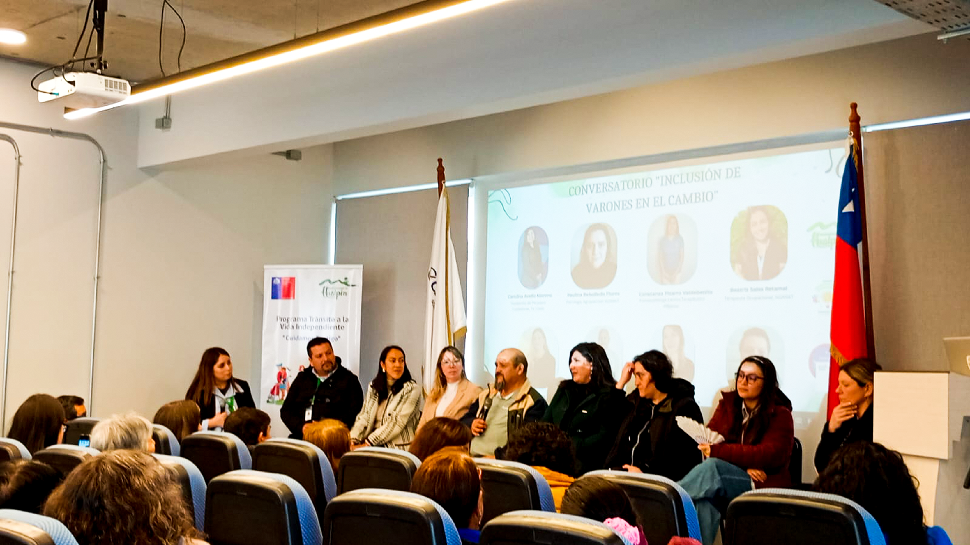 Intervención durante el conversatorio de inclusión